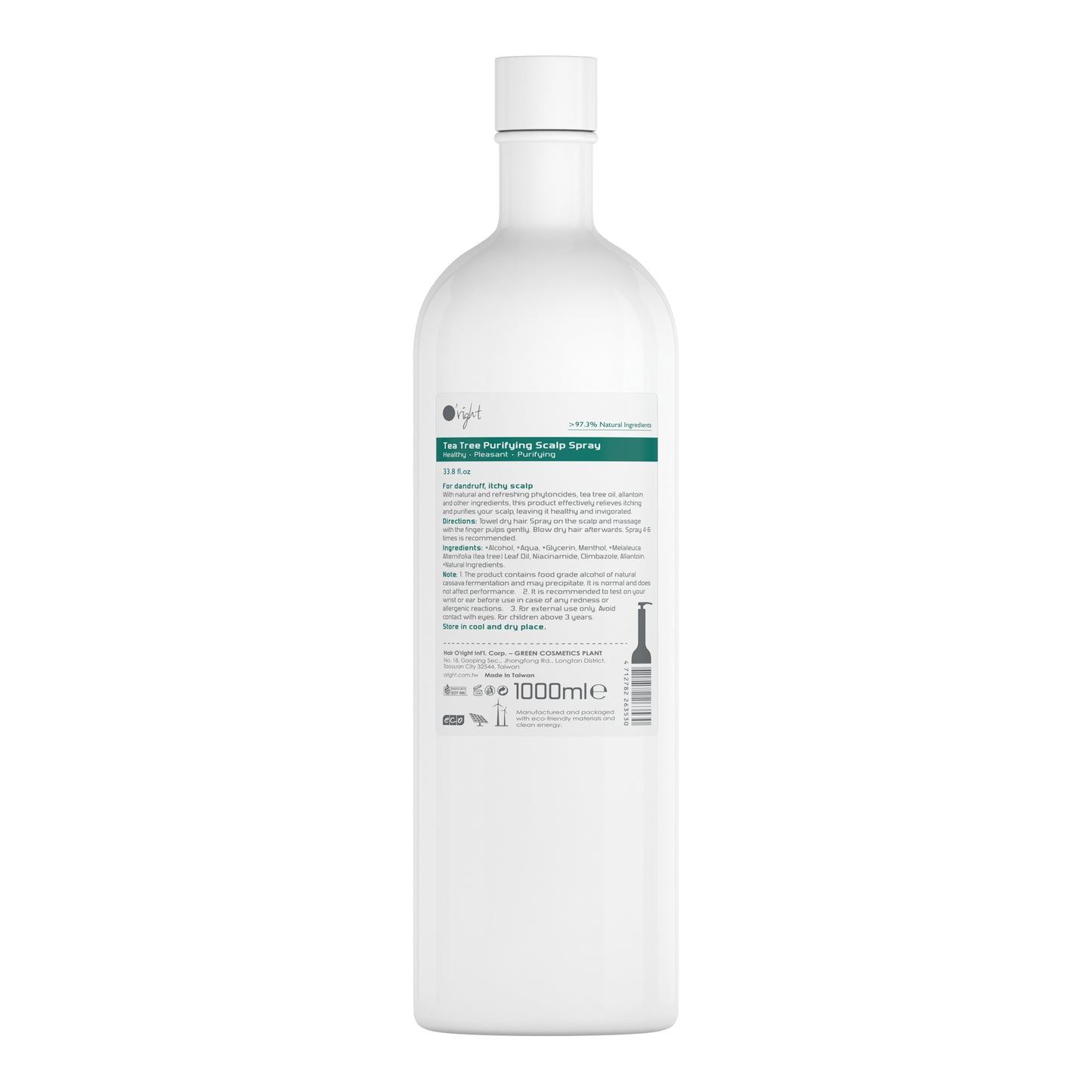 O'right Tea Tree Purifying Scalp Spray