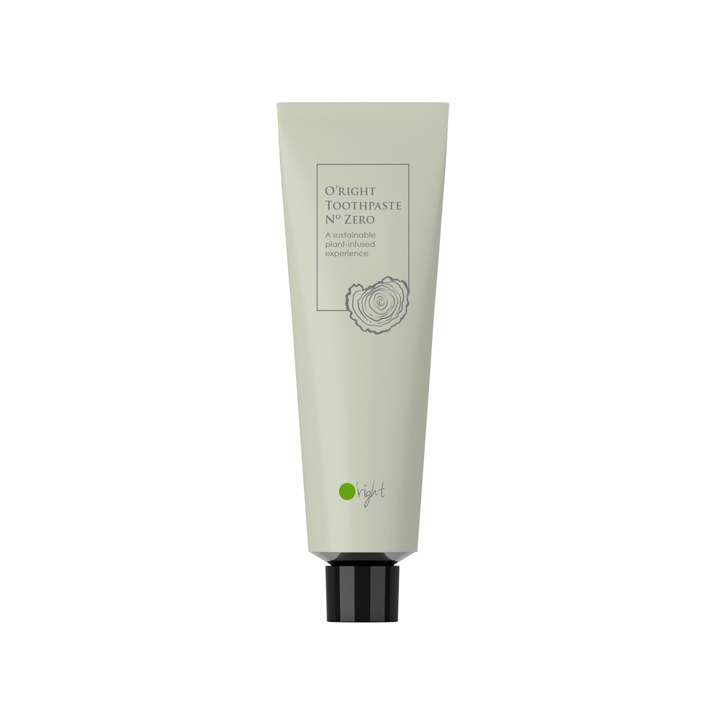 O'right Toothpaste N° Zero 95ml inkl. Tubendrücker