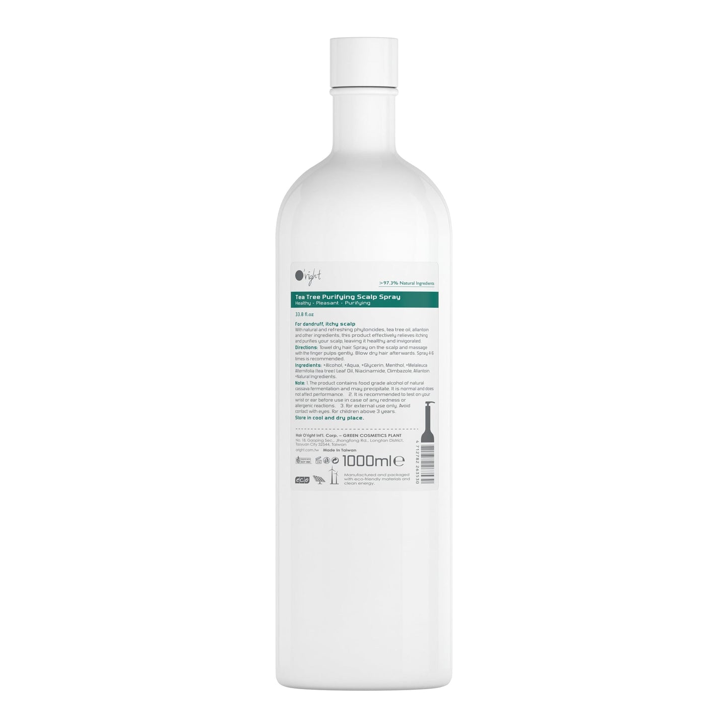 O'right Tea Tree Purifying Scalp Spray