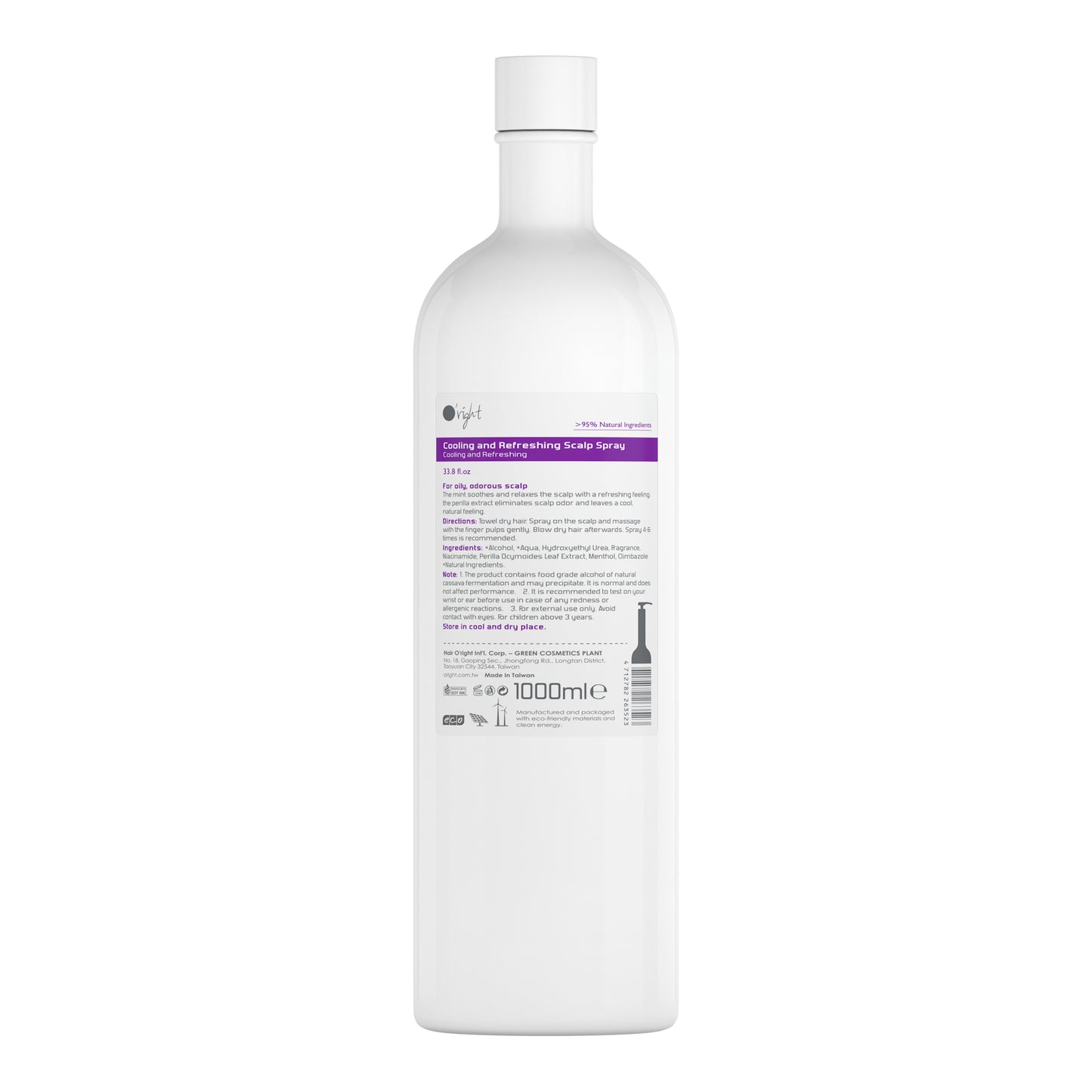 O'right Cooling And Refreshing Scalp Spray